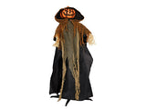 5.8ft Halloween Decorations Outdoor Life Size Animatronics Pumpkin Ghost, Sound-Actived Party Decor 25885340