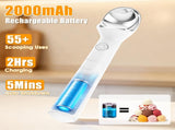 Rechargeable Heated Ice Scoop 45s Fast Heating Up to 158&degF, 2000mAh Cordless Self Heating Ice 03459513