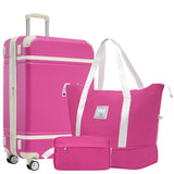 Hardshell Luggage Sets with Bags Lightweight Suitcase Double Spinner Wheels with TSA Lock ,Single N732P193484H
