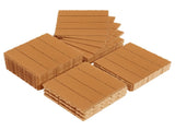 Plastic Interlocking Deck Tiles, 27 Pack, 11.4