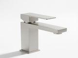 Single Handle Bathroom Faucet Lavatory Faucet Stainless Steel Single Hole-T20, Brushed NickelUnable 28474129