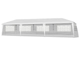 10x30ft Pop Up Canopy, Portable Instant Canopy Tent with 8 Sidewalls for 47765489