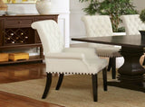Fabric Upholstered Arm Chair, Beige B016P224607