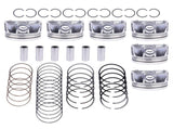 6x Pistons & Rings Set STD For VW Porsche Audi S4 B9 S5 A6 A7 Q7 3.0 TFSI EA839 63845099
