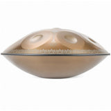 10 Notes Mandala Pattern Gold Handpan Drum Decorative Steel Percussion Instrument 49410007