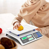 66lb/30kg Digital Produce Scale 0.01lb/5g Precision, Dual Backlit LCD, 3 Power Options, Detachable 42599194