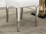 Set of 2 Modern Dining Chairs with Plush Velvet Upholstery, Sturdy Stainless Steel Legs & S-Shaped 62068947