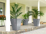 Set of 3 Plastic Flower Pots 02384449