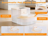 Smart Automatic Pet Water Dispenser, Automatic Pet Water Dispenser with Dual Tank,Dual Tank 48994242