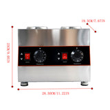 Electric Sauce Bottle Warmer Nacho Cheese Warmer with 22oz bottle 86-185 110V 39502929