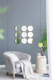 27.2" in Contemporary Decorative Mirror with Mininalist Style for Bedroom,Liveroom & Entryway W2078124364