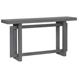 U_STYLE Contemporary Console Table with Wood Top, Extra Long Entryway Table for Entryway, Hallway, N711P230809G