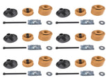 6Pcs Body Mount Kit Replacement for 08-16 Ford F450 Truck Crew Cab&Chassis 7C3Z1000154AA/AB 65735918