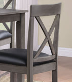 Lakewood Grey Pub Table 4 stools B211P352536