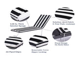 1PCSOutdoor Lounge Chair Cushion Replacement Patio Funiture Seat Cushion Chaise Lounge 75473399