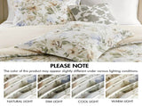 6PCS Cal King Cotton Sateen Print Oversized Comforter Set B035P341177