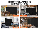 Tri-fold Privacy Barrier, Collapsible Seclusion Panel and Detachable Space Divider for Area 43445579