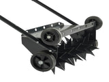 19in Push Spike Aerator, Heavy Duty Rolling Lawn Aerator, Rotary Spike Lawn Aerator, Manual Aeration 19150241