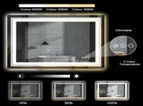 20x28 Inch Frameless LED Bathroom Mirror,Smart Mirror T3757P347025