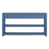 ZNTS U_Style Stylish Entryway Console Table with 4 Drawers and 2 Shelves, Suitable for Entryways, Living WF319384AAV
