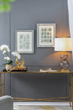 S/2 15.7x19.7" Liana Mirror Framed Wall Art on Mellow Golden Tint Background W2078P313327
