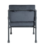 Brantley Gray Velvet & Sandy Gray Finish Accent Chair B2726P287572