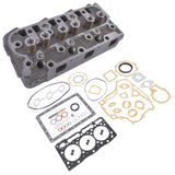 D1105 Complete Cylinder Head with Full Gasket Set for Kubota RTV1100 RTV1100CW9 RTV1140CPX 50660188