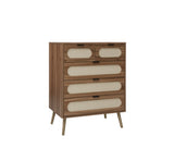5 Drawer Cabinet, Accent Storage Cabinet, Suitable for Living Room, Bedroom, Dining Room, Study W688137513