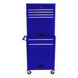 High Capacity Rolling Tool Chest with Wheels and Drawers, 6-Drawer Tool Storage Cabinet--BLUE 58027396