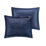 Twin/Twin XL Velvet Comforter Set with Throw Pillow B03595889