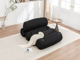 Adjustable Floor Sofa, Corduroy Lazy Sofa with Adjustable Straps for Versatile Configurations, W1170P365602