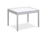 Gibson 3-Piece Dry Erase Kids Table & Two Chair Set, Gray B022P174725