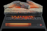 ZNTS 23 inch Electric Fireplace 3D Log set insert, Infrared Fireplace Heater for Indoor 17295693