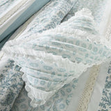 Queen 9 Piece Cotton Percale Duvet Cover Set B03597319