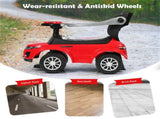 3-in-1 Kids Ride On Push Car for 12-36 Months Removable Handle Anti-Roll Board Horn Music Red 32867786