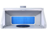 Portable Airbrush Paint Spray Booth Kit Pro Paint Set with Turn Table Powerful Fan for Toy Model W465P187896
