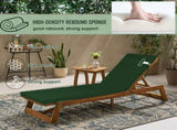 Outdoor Chaise Lounge Cushion, 72 in. x 21 in. x 3 in. Waterproof Fade-Resistant Patio Chair Pad for 20862623