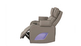 ZNTS Fortuner Modern Style Upholstery Recliner Chair Made with Wood & Massage Function Included-Gray B009P287714