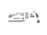Power Steering Pump Bracket Kit and 2 Groove Keyway Pulley Fit for Small Block Chevy 265 283 305 327 19685668
