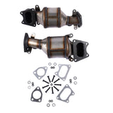 ZNTS Catalytic Converters Bank 1 and 2 For Honda Accord Odyssey Ridgeline Pilot Acura MDX TL 3.0L 3.5L 43957655