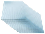 14 Pieces Set 2' Polycarbonate Panel,Twin-Wall Polycarbonate Sheets Waterproof UV W2505P151779