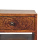 Artisan Furniture Solid Wood Mini Classic Multi Chestnut nightstand B182P280792