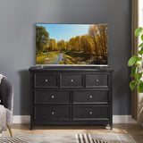 Modern 7 Drawers Dresser 7 Drawers Cabinet,Chest of Drawers Closet Organizers and Clothes W2275P149785