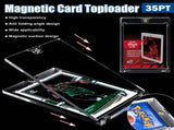 Magnetic Top Loader Card Sleeves Trading Hard Acrylic Case Holder Baseball 34988391