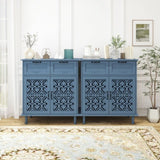 2 Door 2 Drawer Cabinet, American Furniture, Suitable for Bedroom, Living Room, Study W688P179040