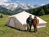 5-8 Person Luxury Glamping Bell Tent, Waterproof Oxford Outdoor Camping Hotel Tent 24294578