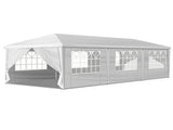 10x30ft Pop Up Canopy, Portable Instant Canopy Tent with 8 Sidewalls for 47765489
