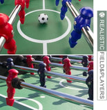 ZNTS Foosball Table Soccer Arcade Games: Foosball Tables Adult Size for Home, Game Room, Bar W1753P197700