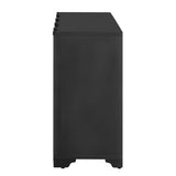 Sophisticated 4-Door Sideboard Adorned with Intricate Linear Accents and Luxurious N711P247438B