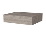 Light Gray Wall-Mounted Floating Nightstand B062P175153